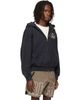 Rhude Rhude Balck 'Rhude Safari Crest' Zip-Up Hoodie - 2