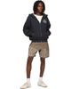 Rhude Rhude Balck 'Rhude Safari Crest' Zip-Up Hoodie - 4
