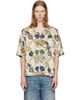 Rhude Rhude Beige Vin Bandana Print Button-Up Shirt - 1