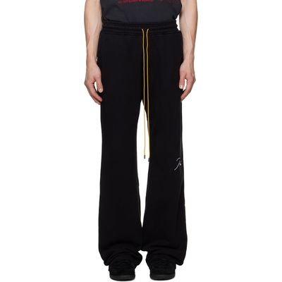 Rhude Rhude Black Classique Sweatpants