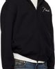 Rhude Rhude Black Classique Zip Up Hoodie - 2