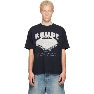 Rhude Rhude Black Dakar Convoy T-shirt