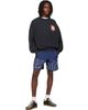 Rhude Rhude Black Filtaro Crest Crewneck Sweatshirt - 4