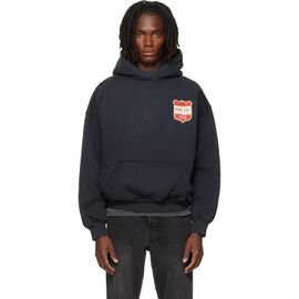 Rhude Rhude Black Filtaro Crest Hoodie