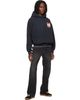Rhude Rhude Black Filtaro Crest Hoodie - 4