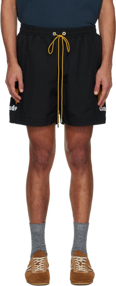 Rhude Rhude Black Moonlight Shorts