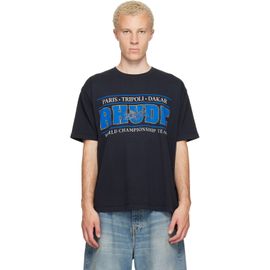 Rhude Rhude Black 'Rhude' Chrono T-shirt