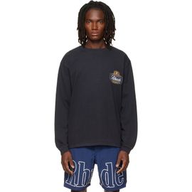 Rhude Rhude Black 'Rhude Safari Crest' T-shirt