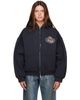 Rhude Rhude Black 'Rhude Safari Crest' Zip-Up Hoodie - 1