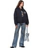 Rhude Rhude Black 'Rhude Safari Crest' Zip-Up Hoodie - 4