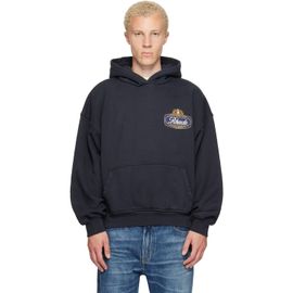 Rhude Rhude Black Safari Crest Hoodie
