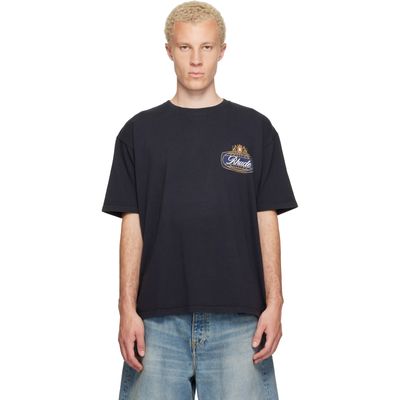 Rhude Rhude Black Safari Crest T-shirt