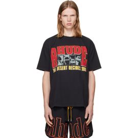 Rhude Rhude Black 'The Desert Decides' T-shirt