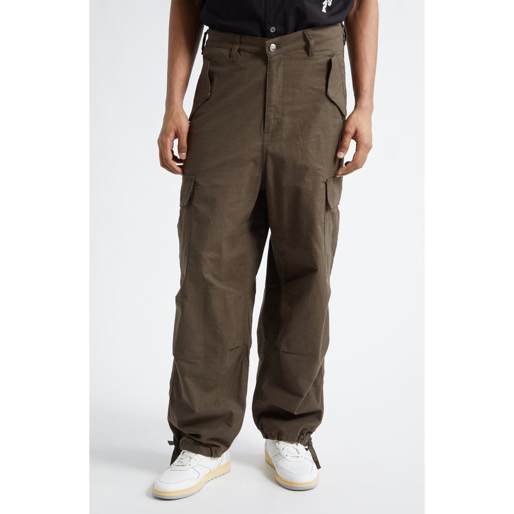 Rhude Rhude Cotton & Linen Parachute Cargo Pants