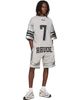 Rhude Rhude Gray Baggy Mesh Collegiate Logo Shorts - 4