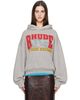 Rhude Rhude Gray 'The Desert Decides' Hoodie - 1