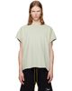 Rhude Rhude Green Classique Cutoff Sleeve T-shirt - 1