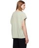 Rhude Rhude Green Classique Cutoff Sleeve T-shirt - 3