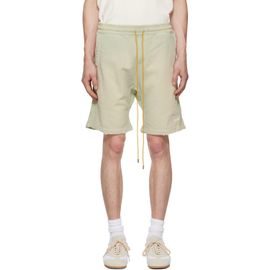 Rhude Rhude Green Classique Sweat Shorts