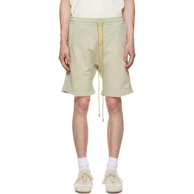 Rhude Rhude Green Classique Sweat Shorts