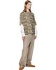 Rhude Rhude Khaki & White 'Rhude' Tiger Camo Double-Layered T-shirt - 4