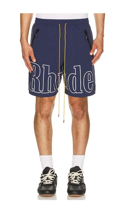 Rhude Rhude Logo Shorts