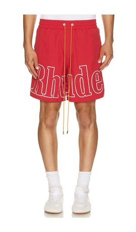 Rhude Rhude Logo Track Short