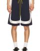 Rhude Rhude Mesh Piping Baggy Track Shorts - 1