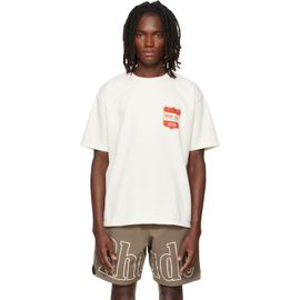 Rhude Rhude Off-White Filtaro Crest T-shirt