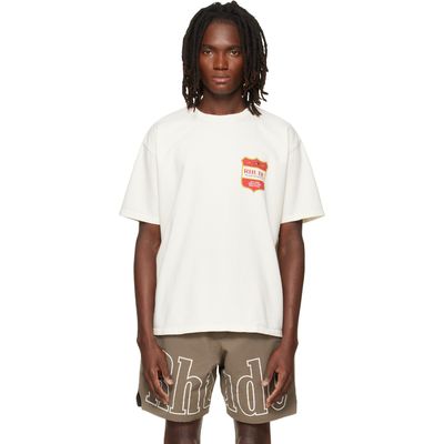 Rhude Rhude Off-White Filtaro Crest T-shirt