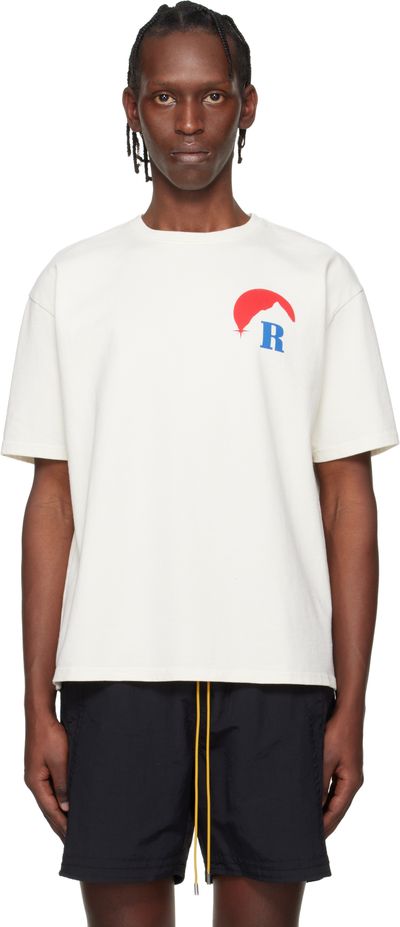 Rhude Rhude Off-White Moonlight Regatta T-shirt
