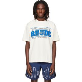 Rhude Rhude Off-White 'Rhude' Chrono T-shirt