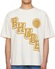 Rhude Rhude Off-White 'Rhude' Collegiate Crest T-shirt - 1