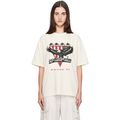 Rhude Rhude Off-White 'Rhude Stage Racing' T-shirt