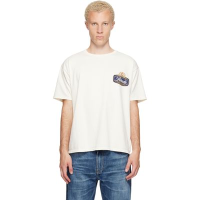Rhude Rhude Off-White Safari Crest T-shirt