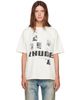 Rhude Rhude Off-White 'Winter 91 Rallye' T-shirt - 1