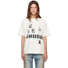 Rhude Rhude Off-White 'Winter 91 Rallye' T-shirt