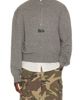 Rhude Rhude Quarter Zip Knit Top - 1