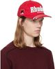 Rhude Rhude Red Moonlight Dual Stripe Cap - 2