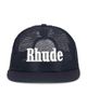 Rhude Rhude Rhude Logo Mesh Hat - 1