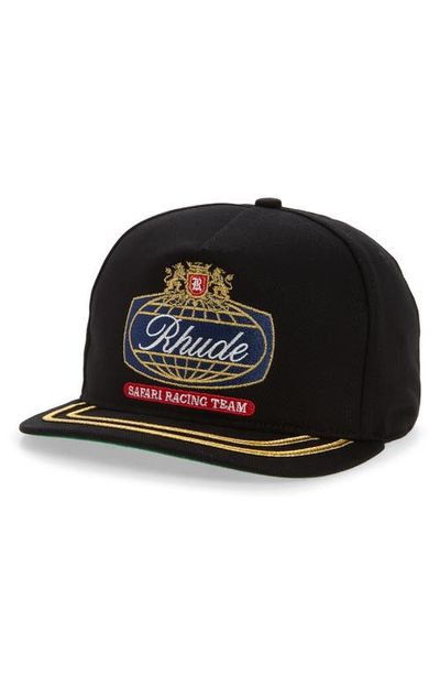 Rhude Rhude Safari Crest Adjustable Trucker Hat
