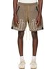 Rhude Rhude Taupe 'RH' Logo Shorts - 1