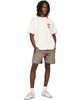 Rhude Rhude Taupe 'RH' Logo Shorts - 4