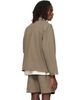 Rhude Rhude Taupe 'Rhude' Logo Coaches Jacket - 3
