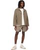 Rhude Rhude Taupe 'Rhude' Logo Coaches Jacket - 4