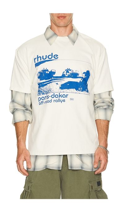Rhude Rhude Trail Of Dust Tee