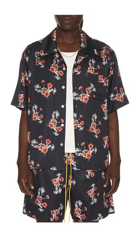 Rhude Rhude Turbo Floral Button-Up Shirt