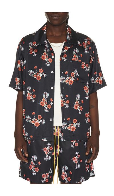 Rhude Rhude Turbo Floral Button-Up Shirt