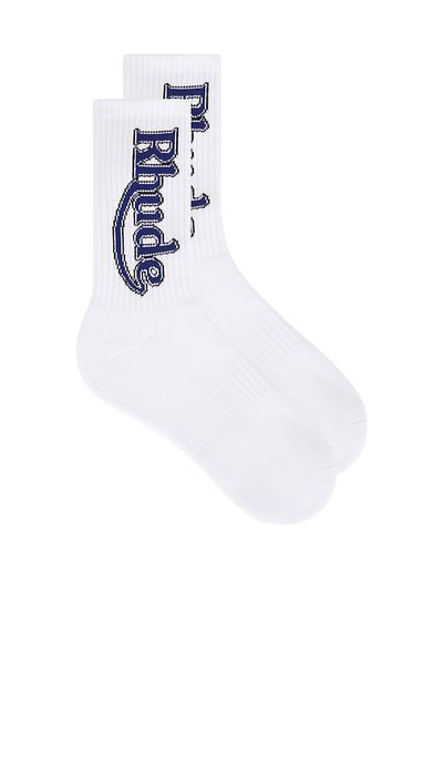 Rhude Rhude Vertical Race Track Sock