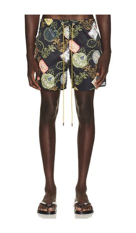 Rhude Rhude Vin Bandana Print Swim Shorts